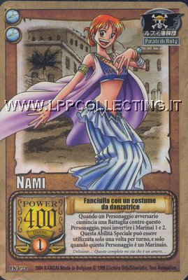 Nami - Fanciulla con un costume da danzatrice