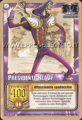 Presidente Heavy - Affascinante spadaccino