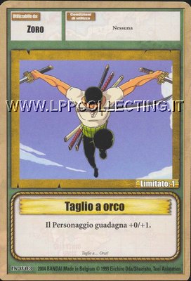 Taglio a orco