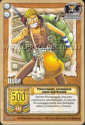 Usop - Preoccupato, coraggioso uomo dell
