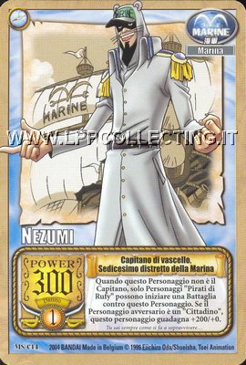 Nezumi - Capitano di vascello, sedicesimo distretto della Marina