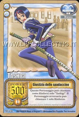 Tashigi - Giustizia dello spadaccino