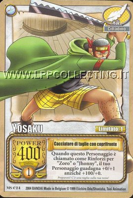 Yosaku - Cacciatore di taglie con coprifronte