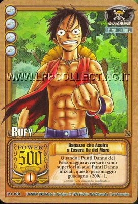 Rufy - Ragazzo che Aspira ad Essere il Re del Mare