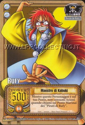 Rufy - Maestro di Kabuki
