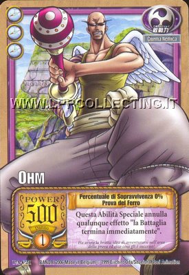 Ohm - Percentualedi Sopravvivenza 0% Prova del Ferro