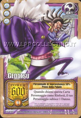 Gedatsu - Percentuale di Sopravvivenza 50% Prova della Palude