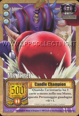 Mr. Three - Candle Champion