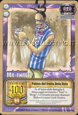 Mr. Three - Potere del frutto Dela Dela