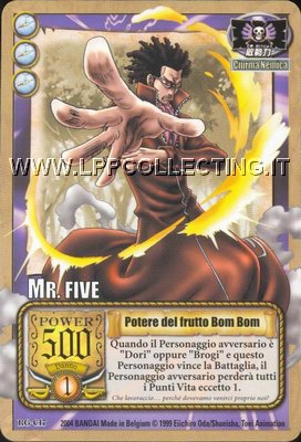 Mr. Five - Potere del frutto Bom Bom
