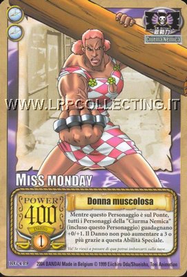 Miss Monday - Donna Muscolosa