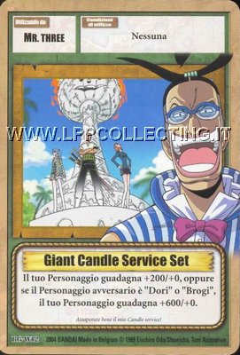 Gian Candle Service Set