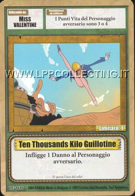 Ten Thousands Kilo Guillotine