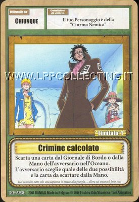Crimine calcolato