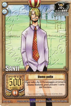 Sanji - Uomo palla