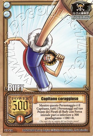 Rufy - Capitano coraggioso