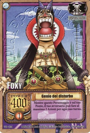 Foxy - Genio del disturbo