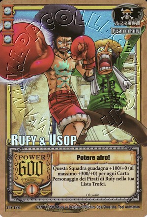 Rufy & Usop - Potere afro!