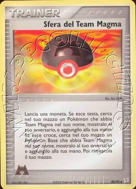 Team Magma Ball
