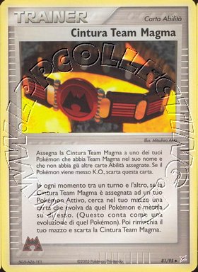 Team Magma Belt