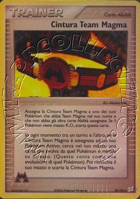 Team Magma Belt