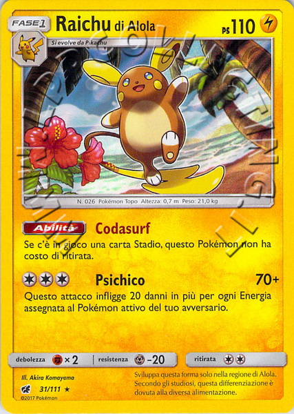 Alolan Raichu