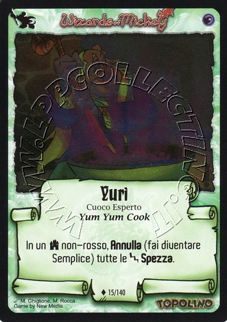 Yuri – Cuoco Esperto