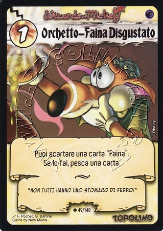 Orchetto-Faina Disgustato