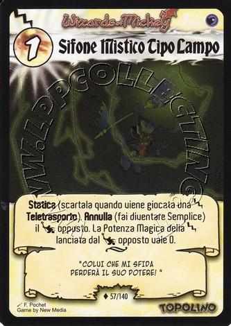 Sifone Mistico Tipo Lampo