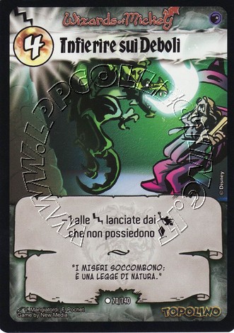 Infierire sui Deboli