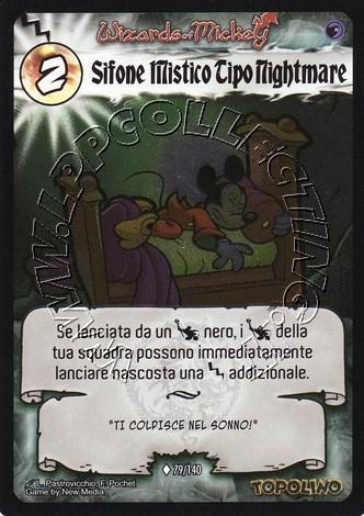 Sifone Mistico Tipo Nightmare