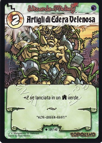 Artigli di Edera Velenosa
