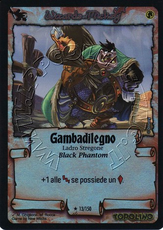 Gambadilegno - Ladro Stregone