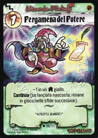 Pergamena del Potere