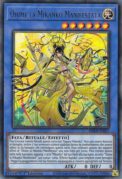 Ohime la Mikanko Manifestata