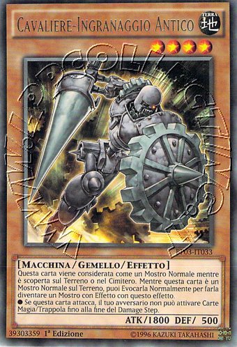Cavaliere-Ingranaggio Antico