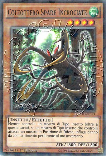 Coleottero Spade Incrociate