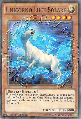 Unicorno Luce Solare