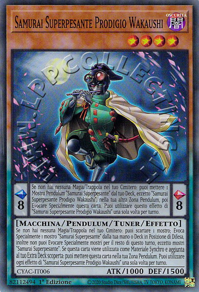 Samurai Superpesante Prodigio Wakaushi