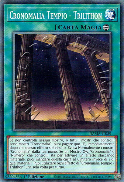 Cronomalia Tempio - Trilithon 