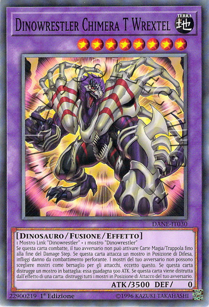 Dinowrestler Chimera T Wrextel