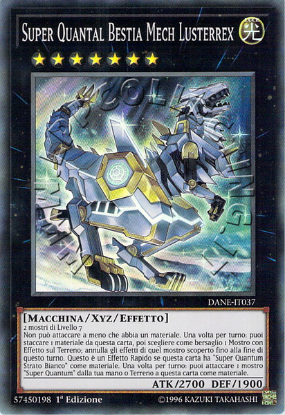 Super Quantal Bestia Mech Lusterrex