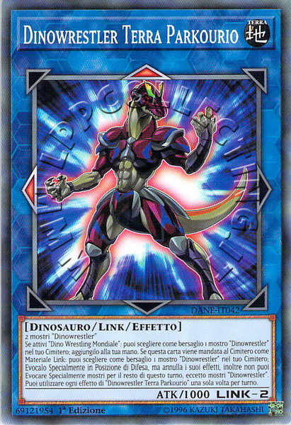 Dinowrestler Terra Parkourio