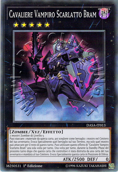 Cavaliere Vampiro Scarlatto Bram
