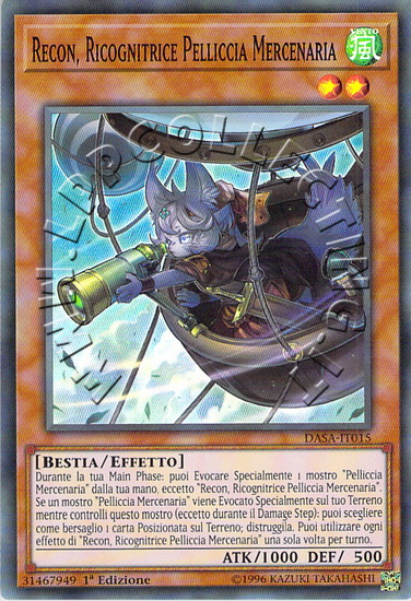Recon, Ricognitore Pelliccia Mercenaria