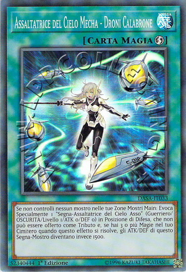 Assaltatrice del Cielo Mecha - Droni Calabrone