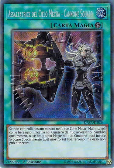 Assaltatrice del Cielo Mecha - Cannone Squalo