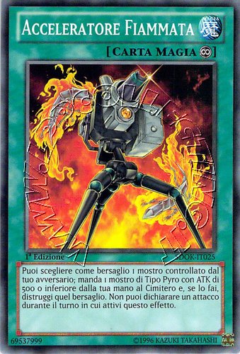 Acceleratore Fiammata