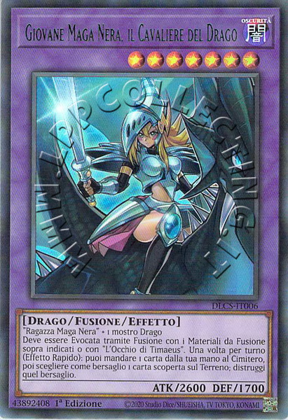 Giovane Maga Nera, il Cavaliere del Drago