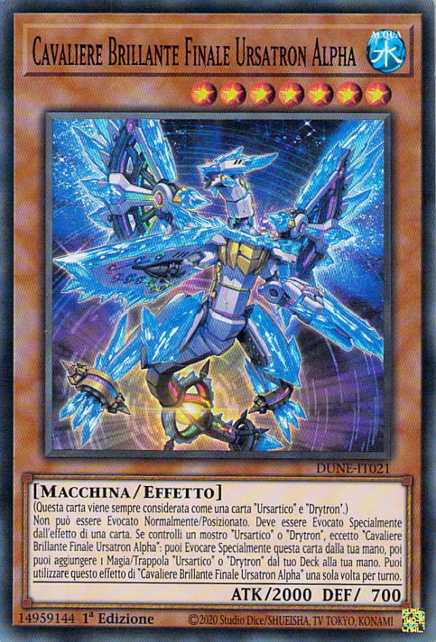 Cavaliere Brillante Finale Ursatron Alpha